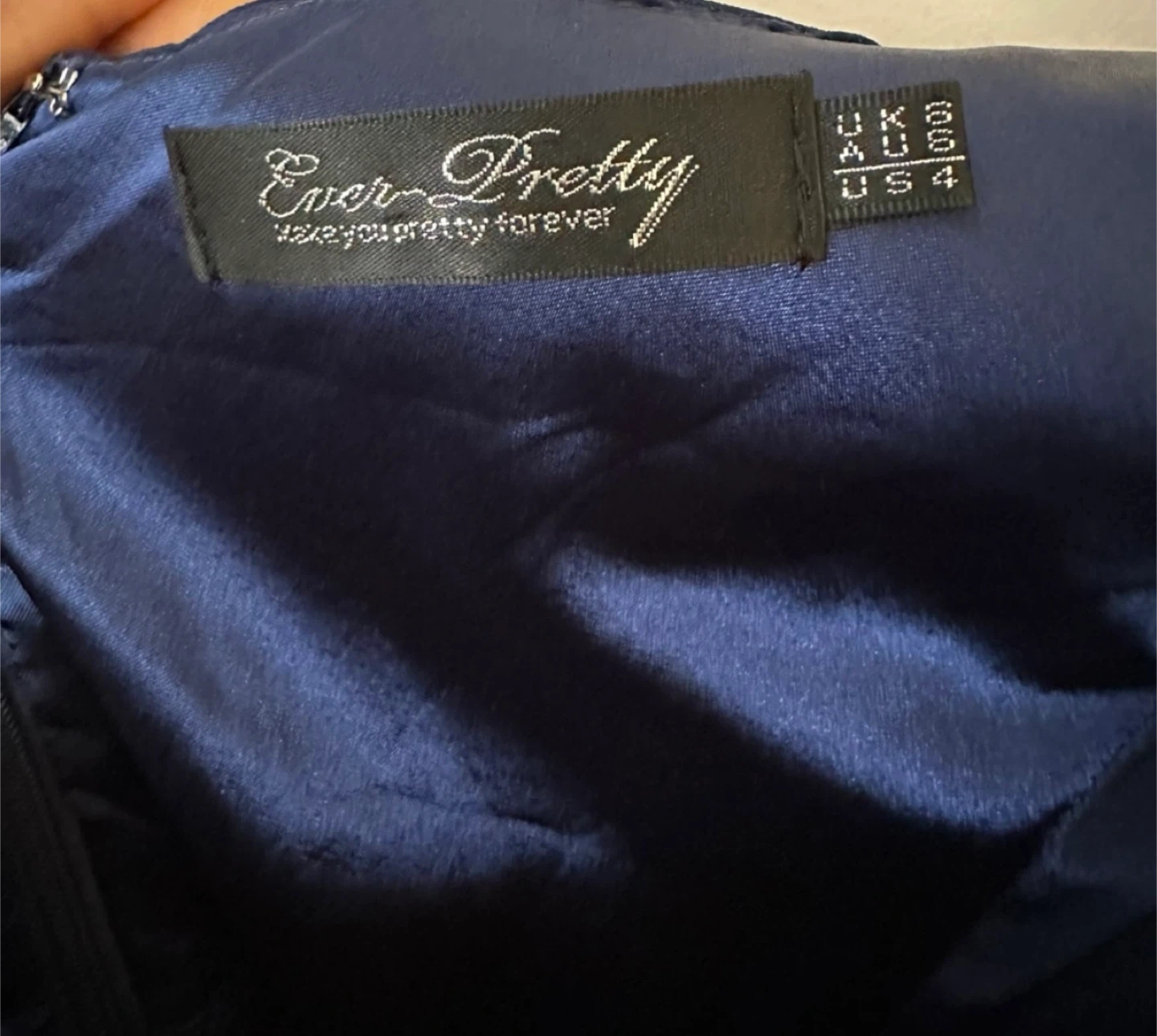 Ever-Pretty Navy Blue Dress - Size US 4 - photo 2