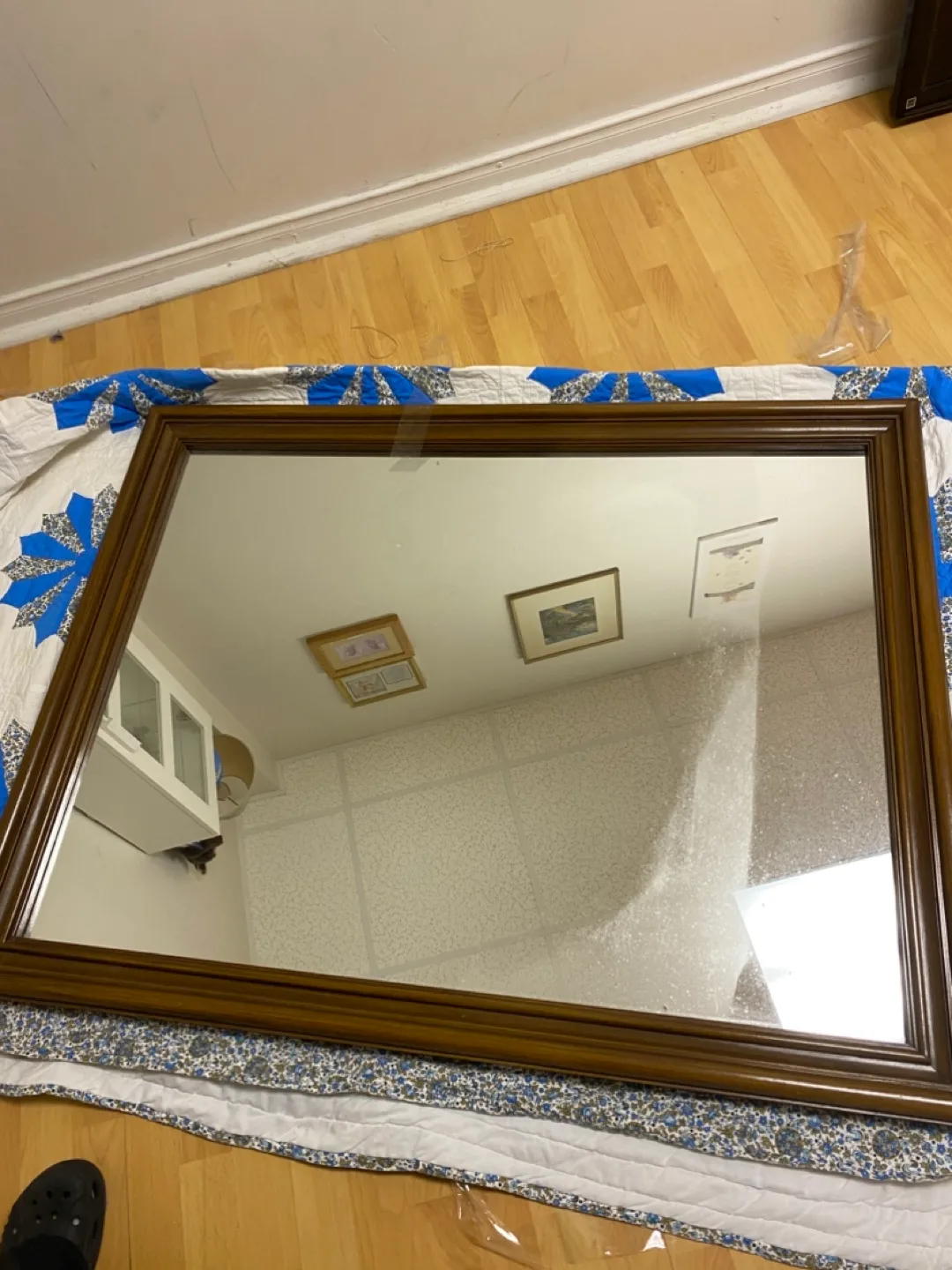 Wooden Framed Mirror image indicator(2)