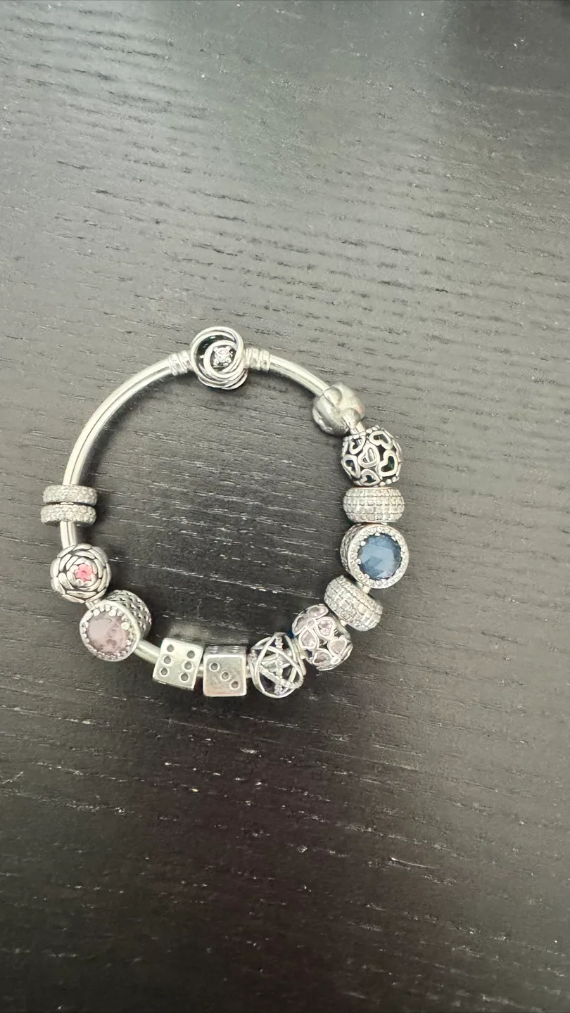 Pandora Silver Charm Bracelet thumbnail