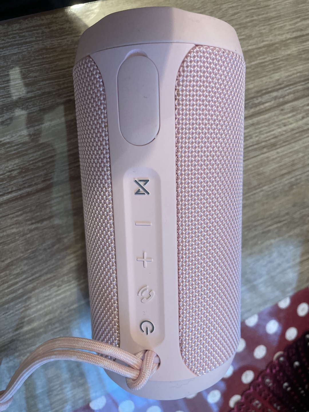 Pink Portable Bluetooth Speaker