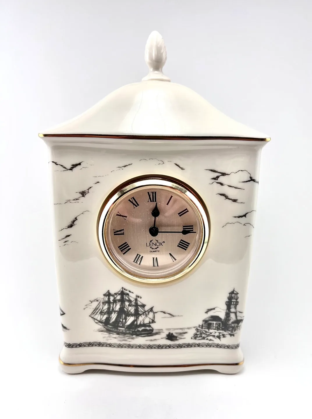 Lenox ships mantle clock thumbnail