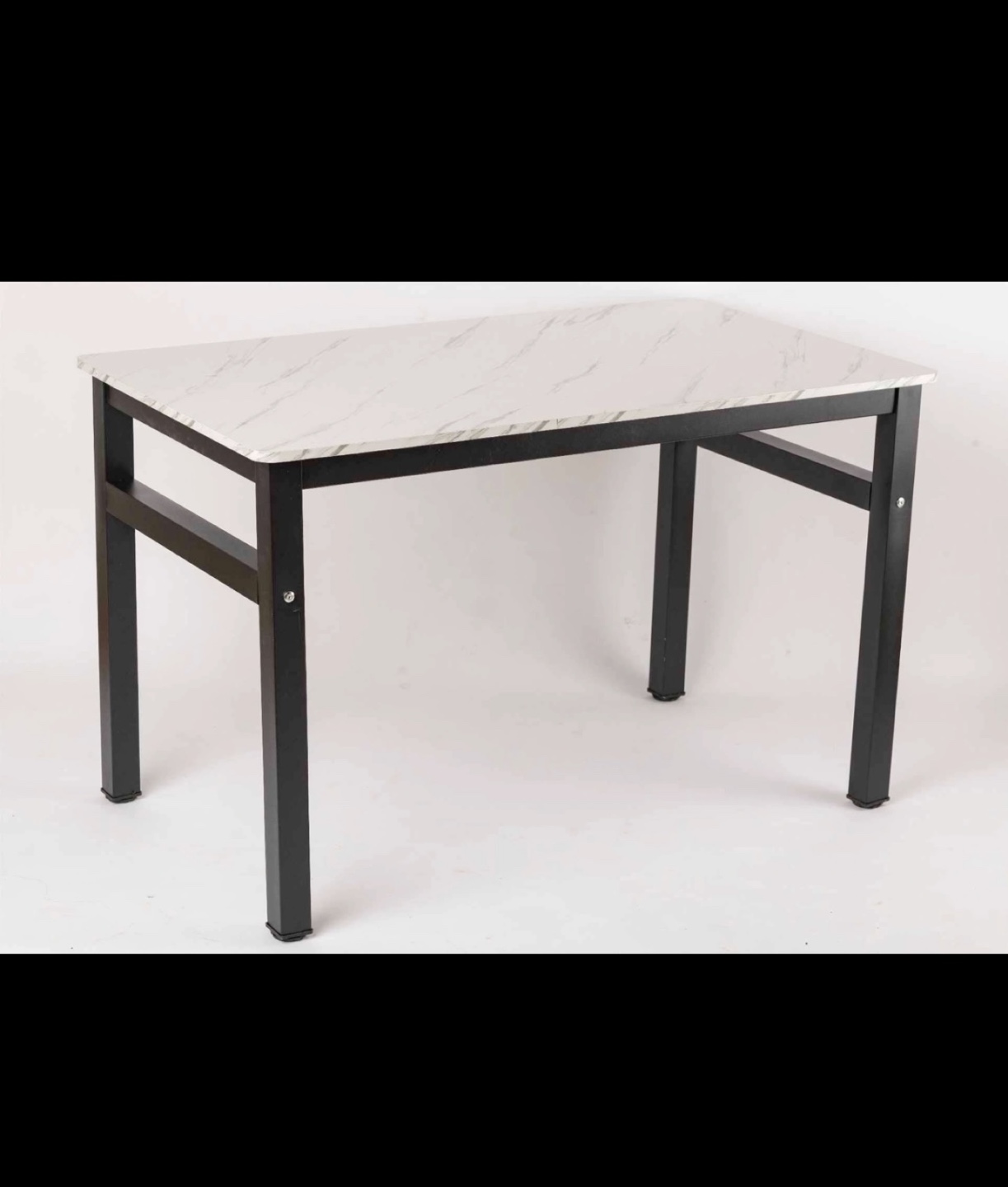 Dining Table with Black Frame