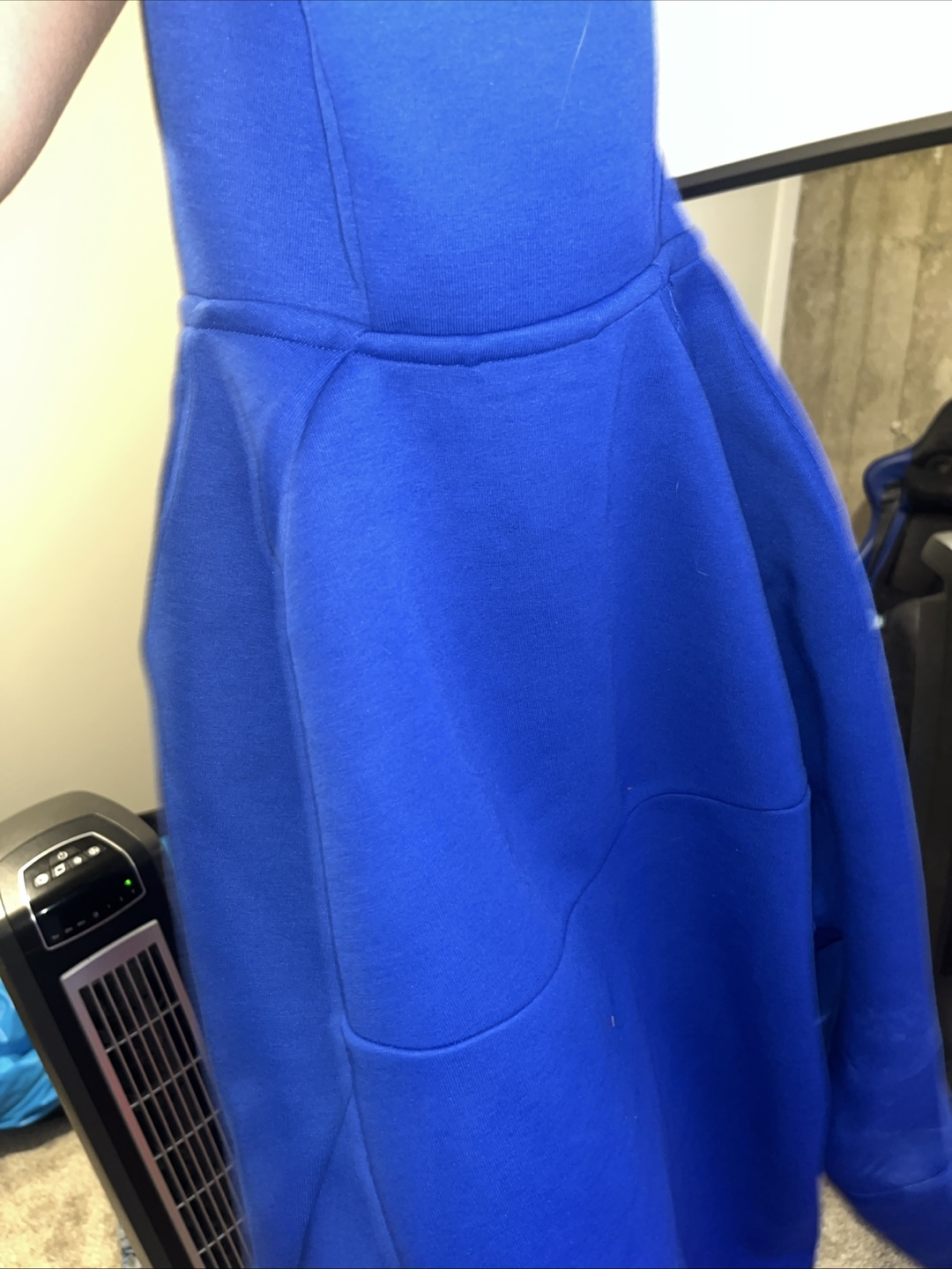 Nike Tech Fleece Full Zip Hoodie - Blue, Size M - photo 5