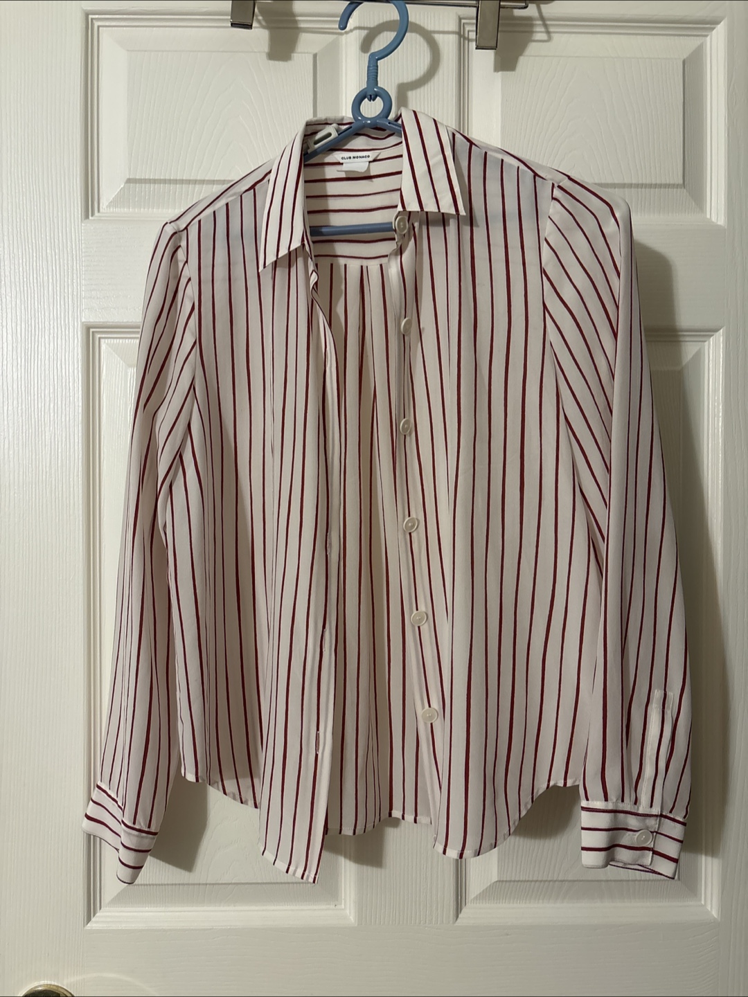 Club Monaco Striped Blouse - Size M