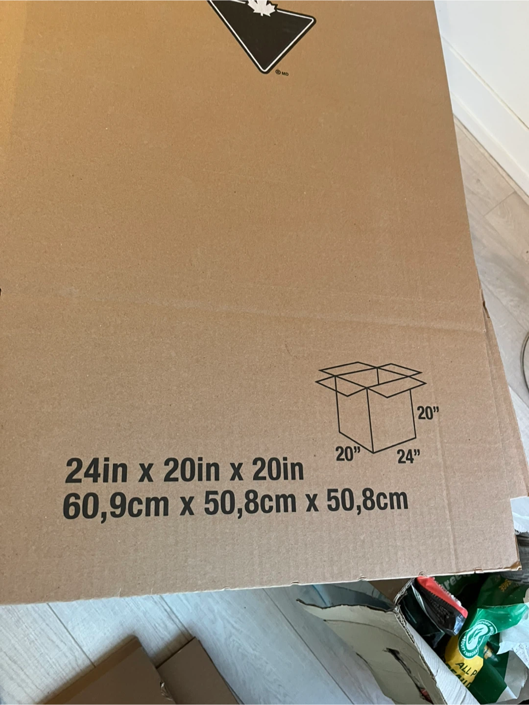 Cardboard Boxes - 18x18x24 & 24x20x20