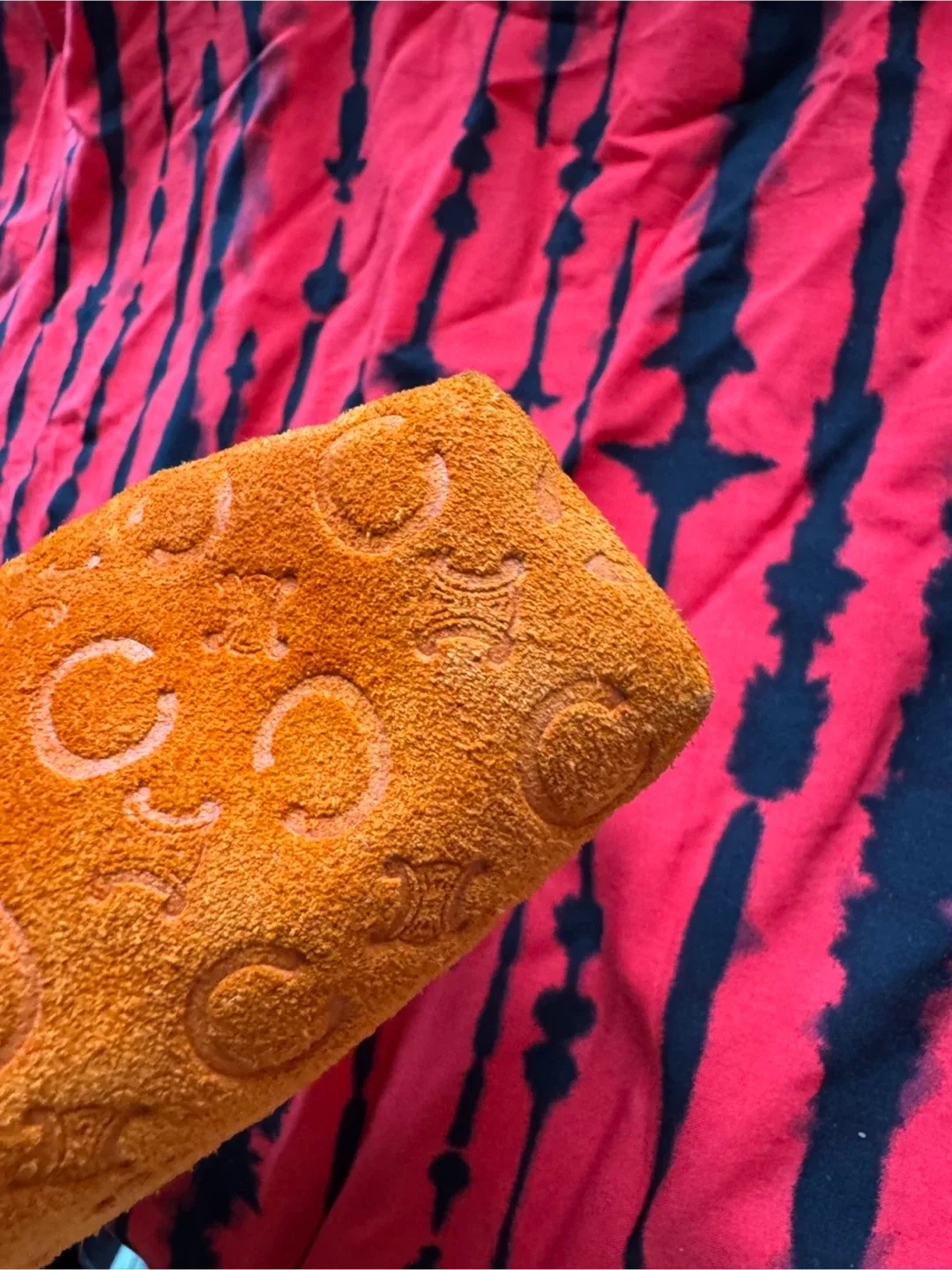 Celine  Macadam Accessories Cosmetic Pouch Purse Suede image indicator(6)