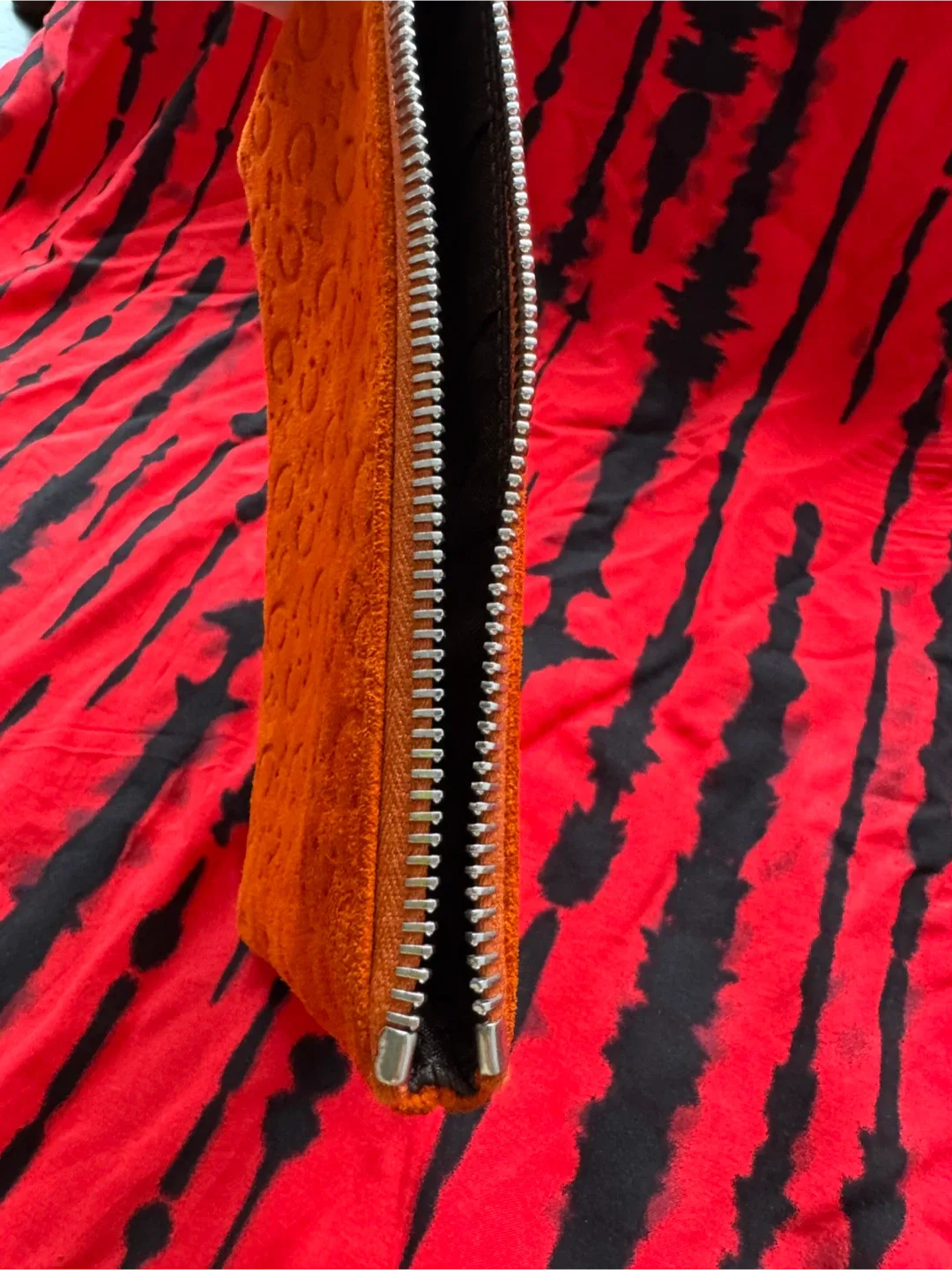 Celine  Macadam Accessories Cosmetic Pouch Purse Suede image indicator(3)