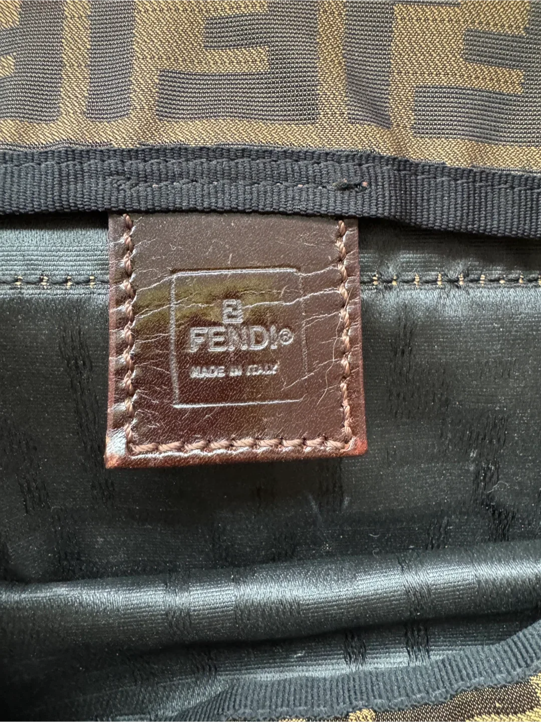 Fendi  Zucca Monogram Mini Tote Bag image indicator(2)