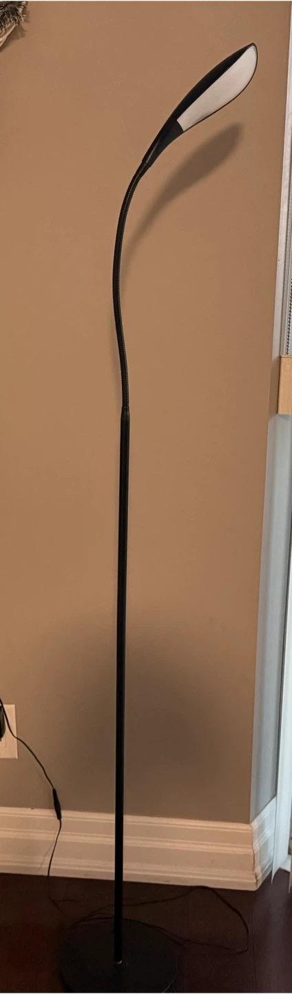 OttLite LED Floor Lamp - Black - photo 2