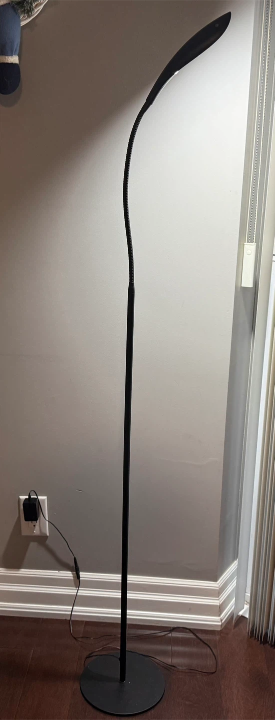 OttLite LED Floor Lamp - Black