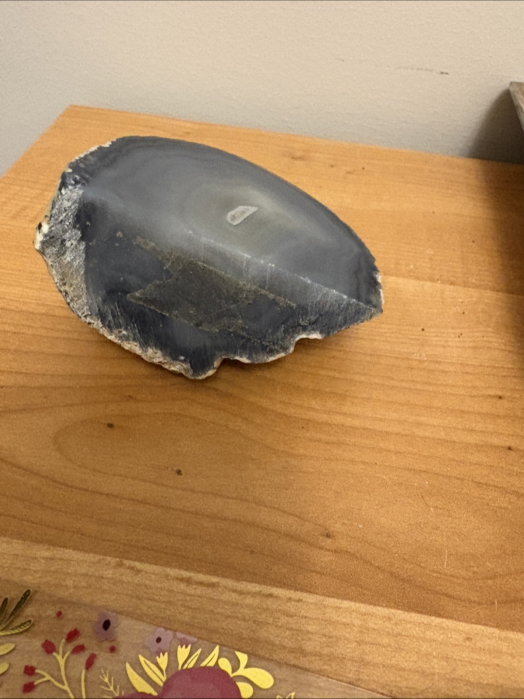 Blue  Agate Slice - photo 4