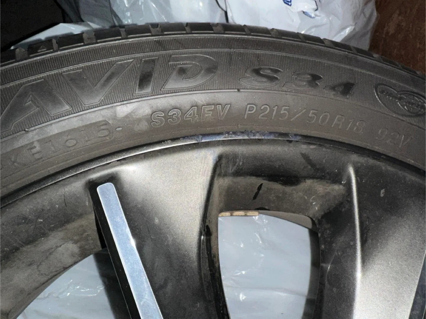 Mazda CX3 GT - 4 OEM Wheels and Yokohama Tire image indicator(3)
