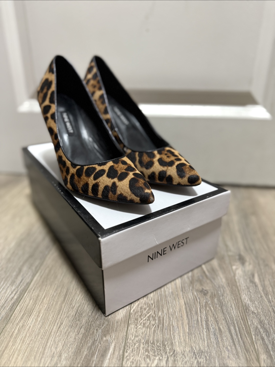 Nine West Leopard Print Heels