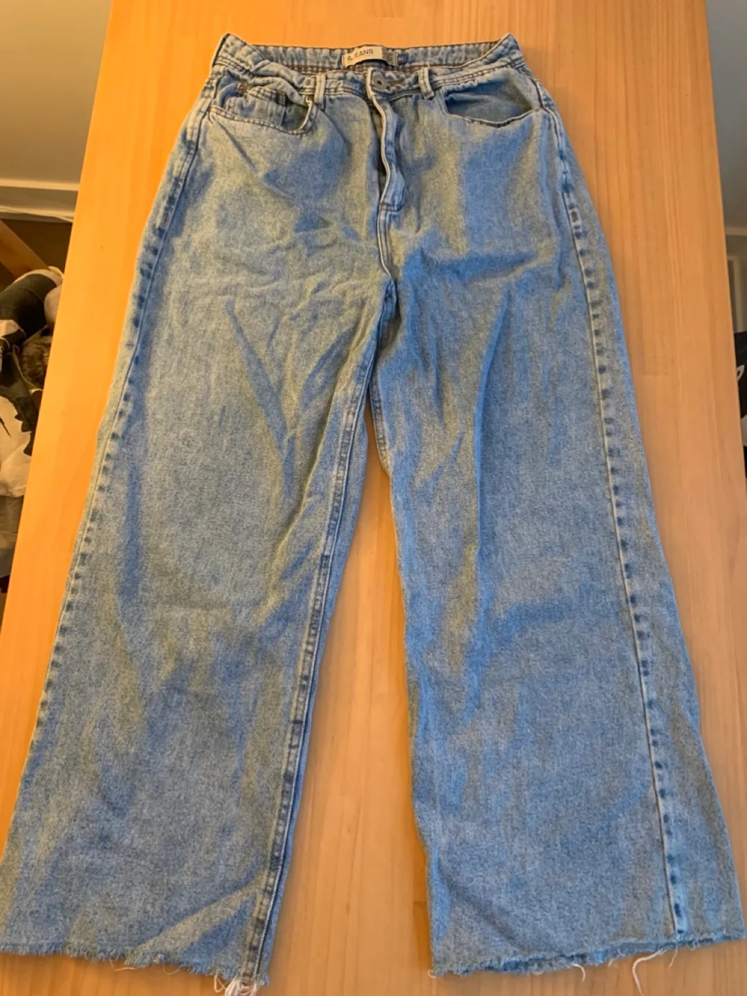 Wide Jeans - Light Wash Denim thumbnail