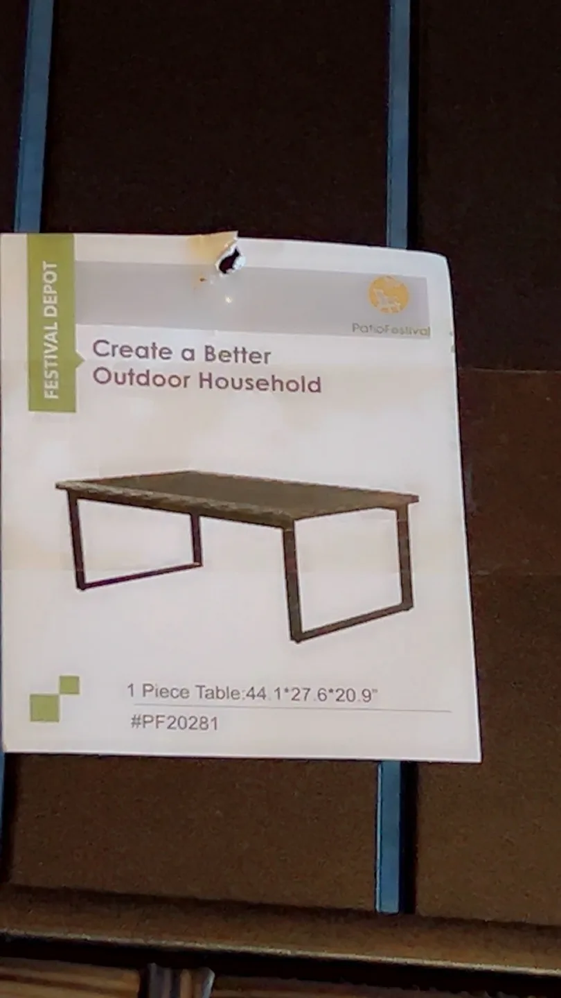 Festival Depot Metal Coffee Side Table image indicator(4)