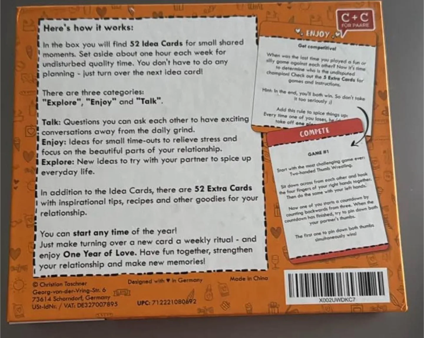 One Year of Love: 104 Cards for Couples🥕 image indicator(2)