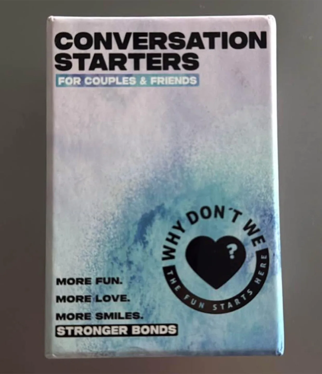 Why Don't We Conversation Starters Card Game🥕 thumbnail