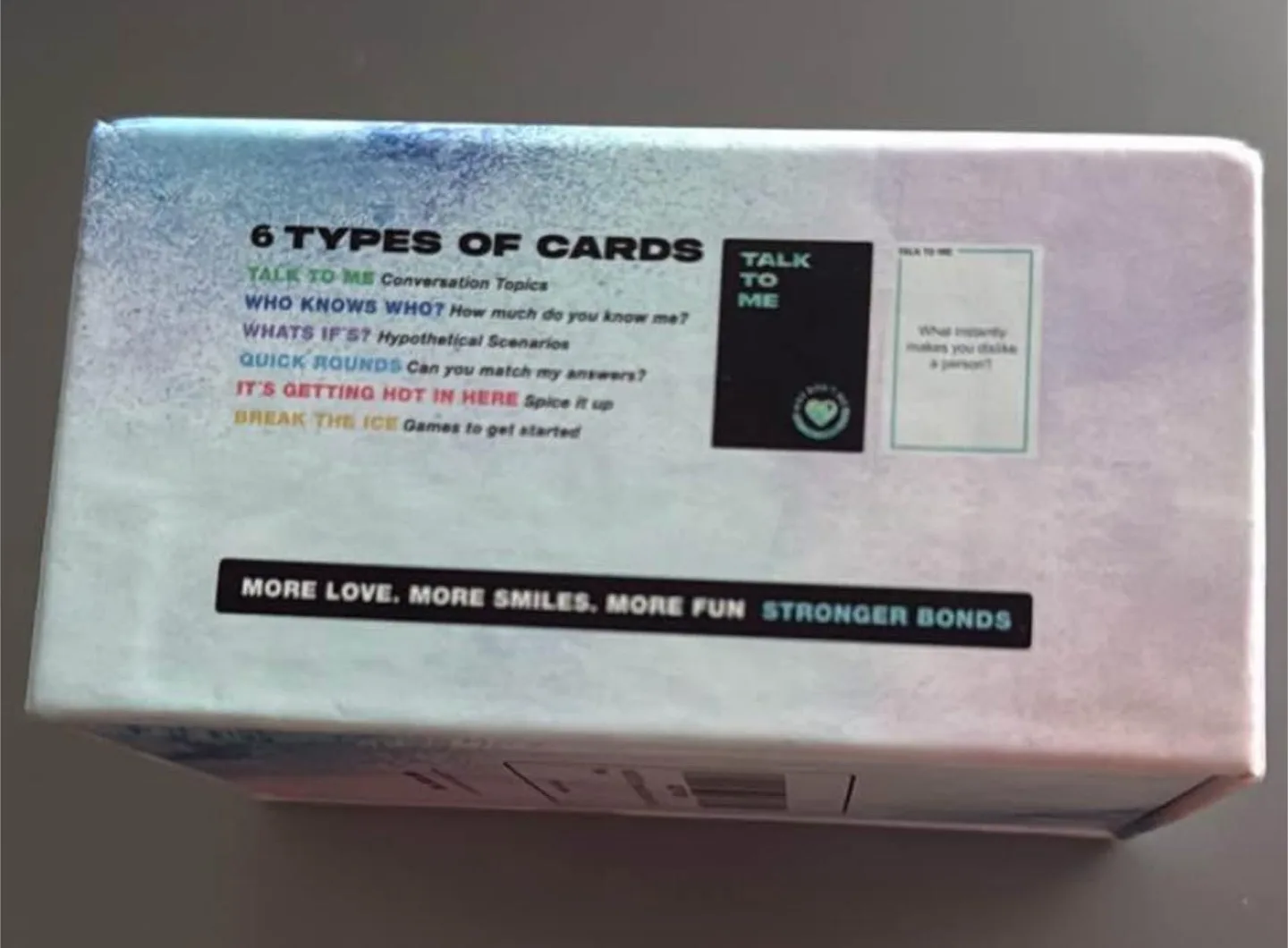 Why Don't We Conversation Starters Card Game🥕 image indicator(2)