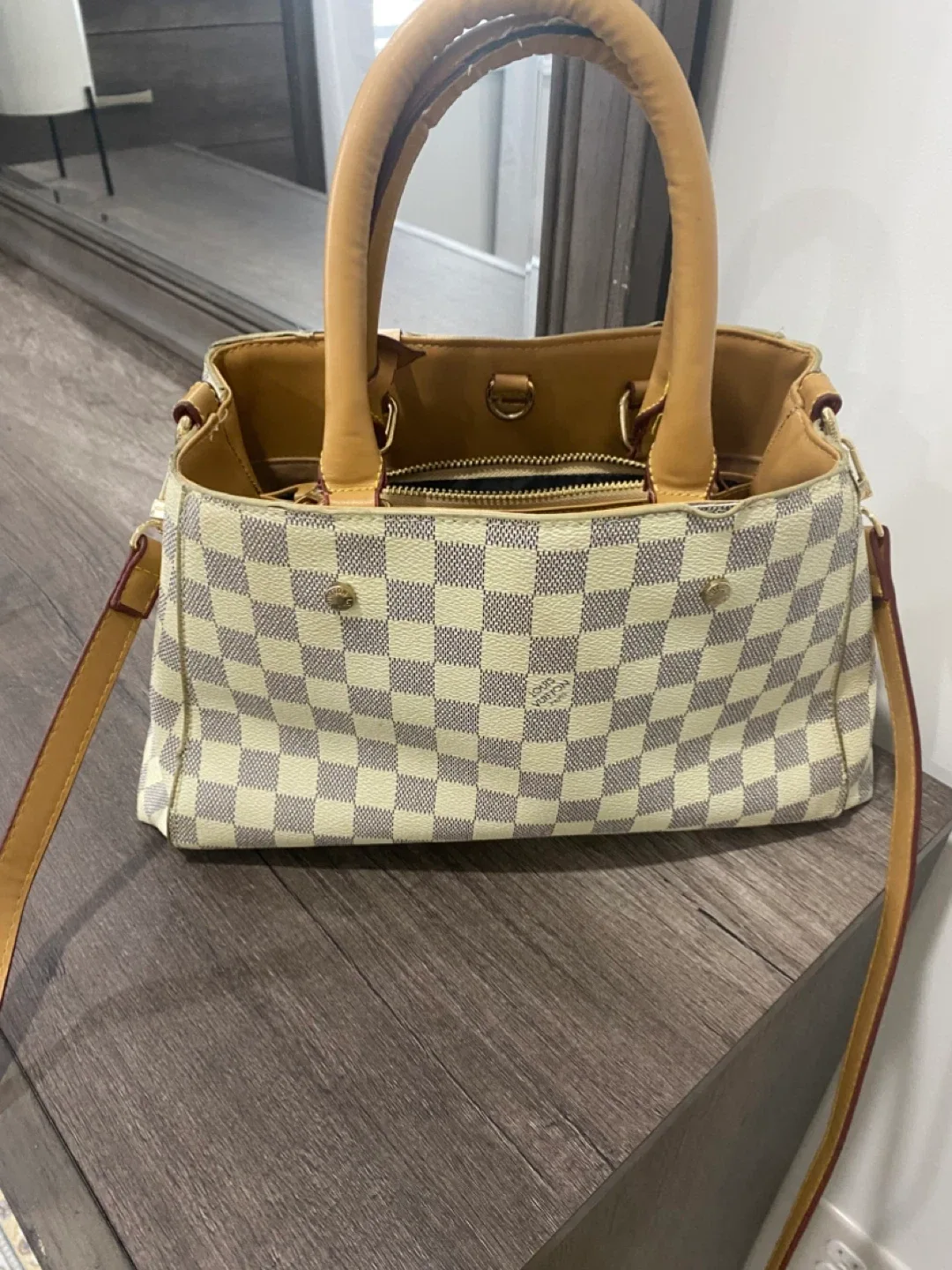 Louis Vuitton Damier Azur Hampstead PM image indicator(2)