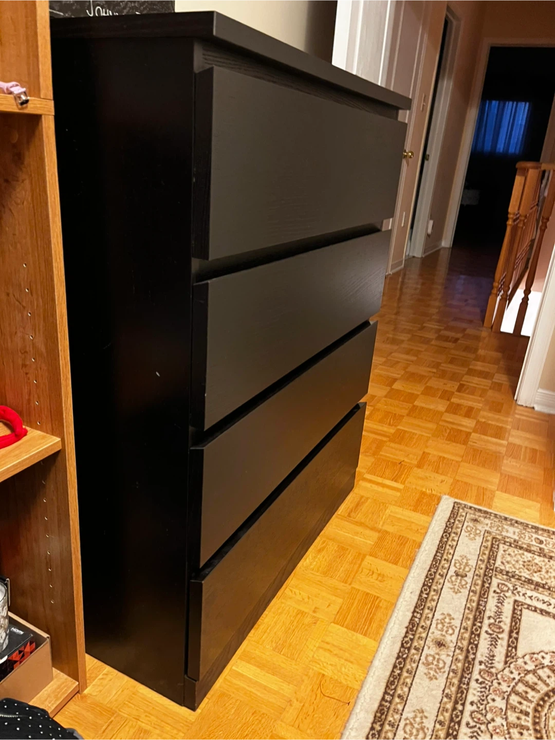 IKEA Malm Black-Brown 4-Drawer Dresser - photo 3
