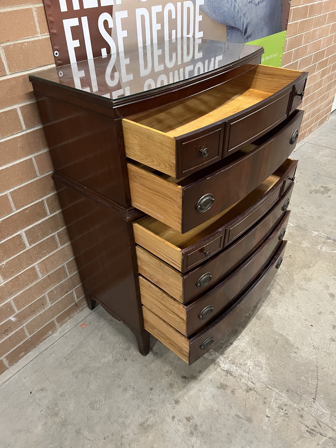 Tallboy Wooden 5-Drawer Dresser - photo 4