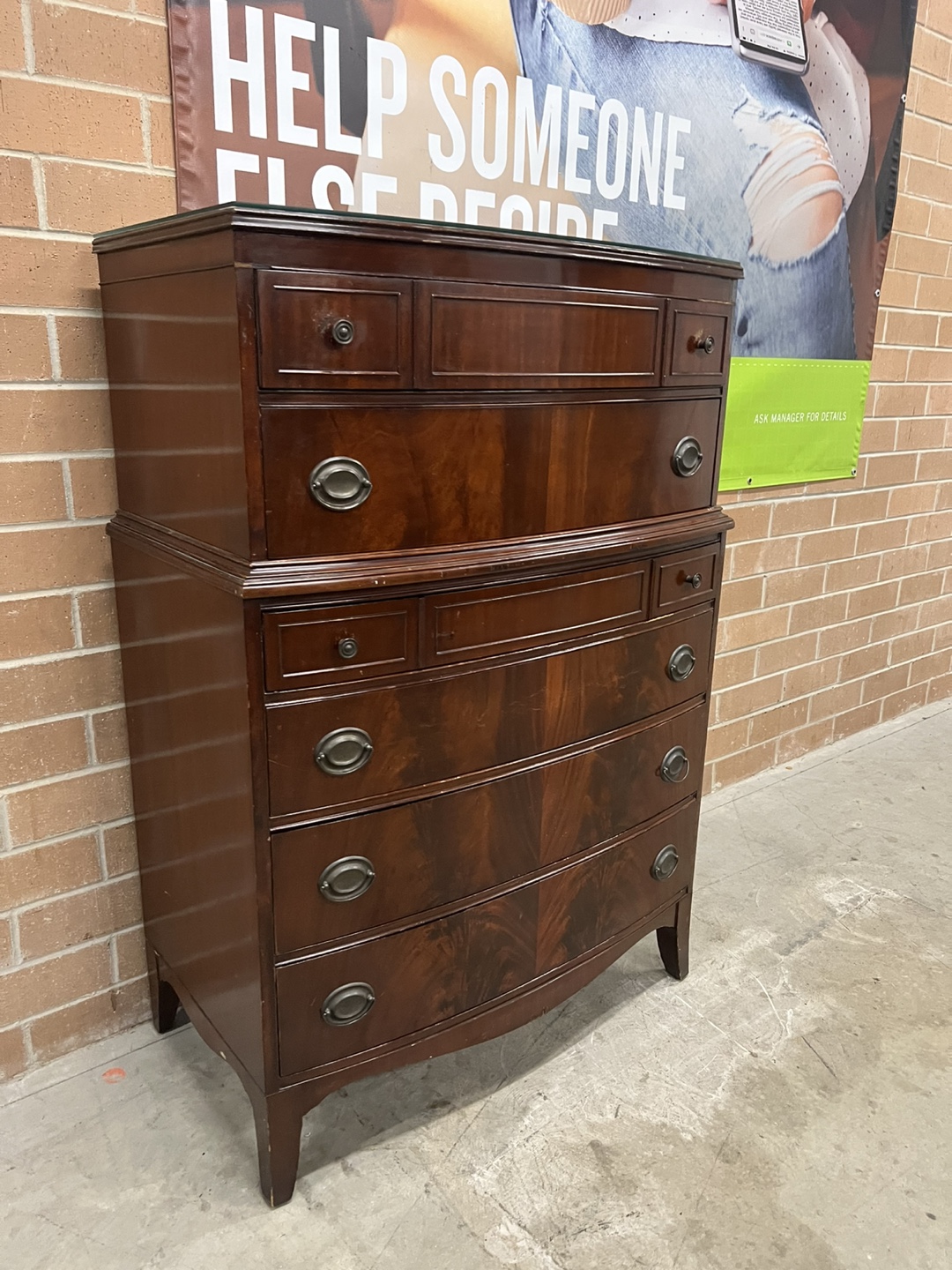 Tallboy Wooden 5-Drawer Dresser - photo 2