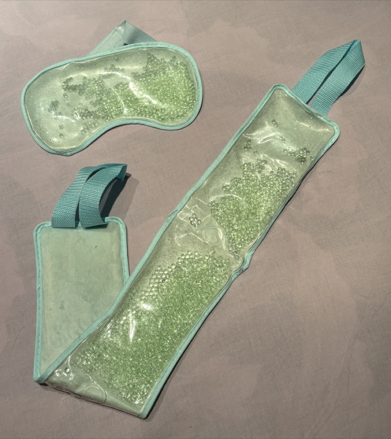 Cooling Eye Mask and Body Wrap Set