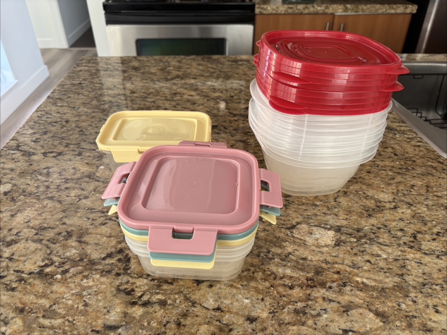 Food Storage Containers - Various Sizes