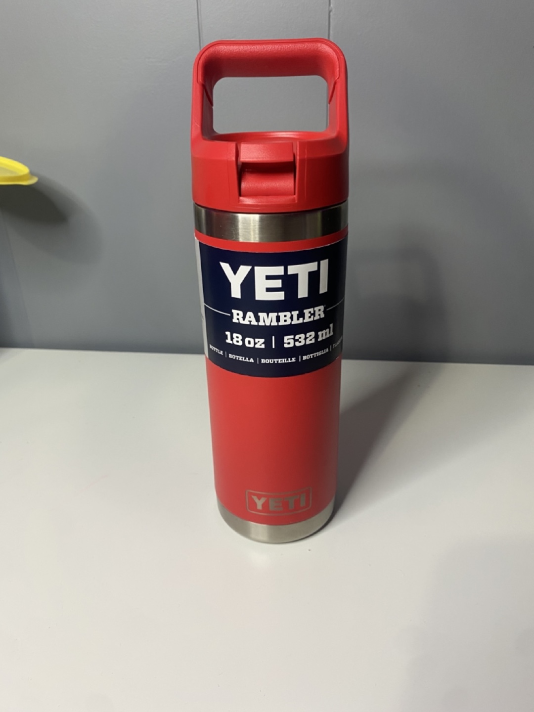 Yeti Rambler 18oz Bottle - Red