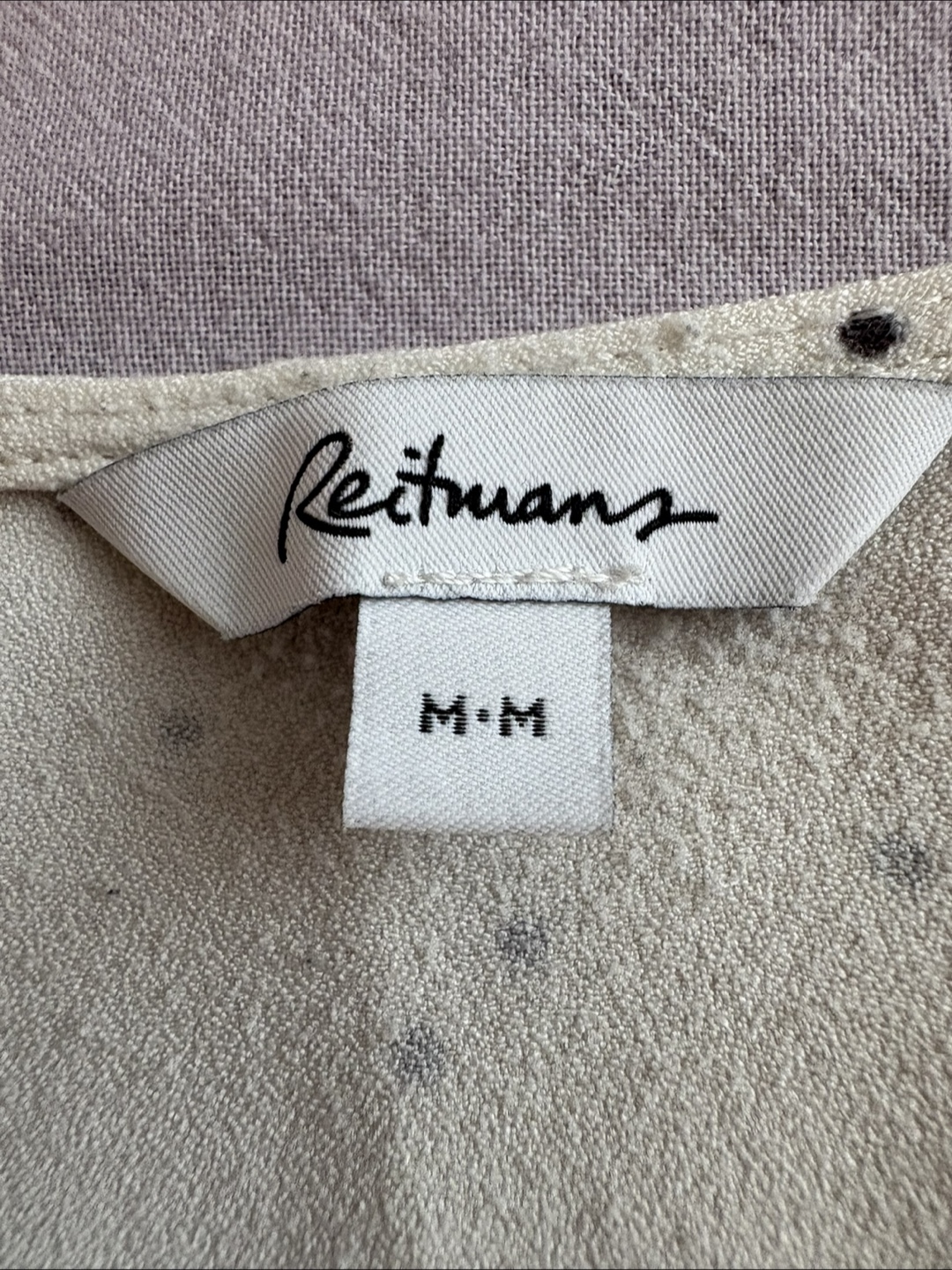 Reitmans Polka Dot Blouse, Size M - photo 2