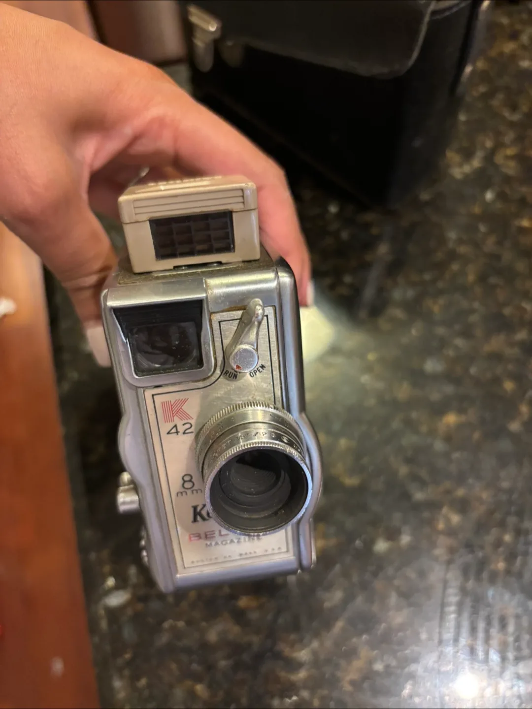 Vintage Keystone K-42 8mm Movie Camera w/ Case thumbnail