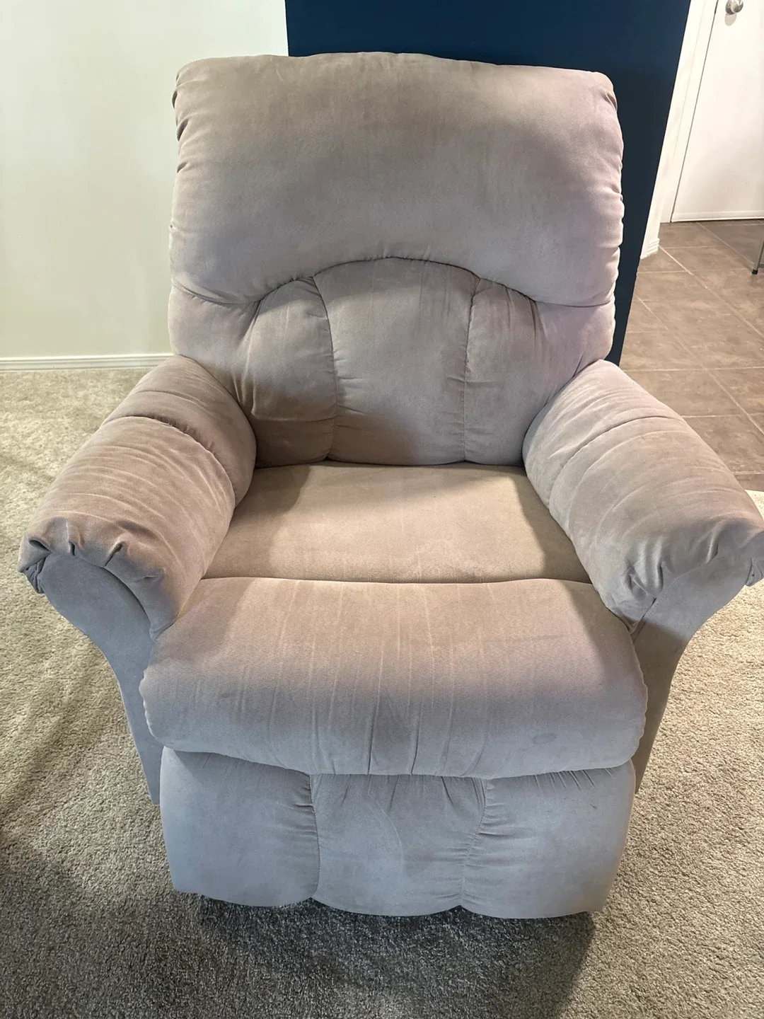 Beige Recliner Chair thumbnail