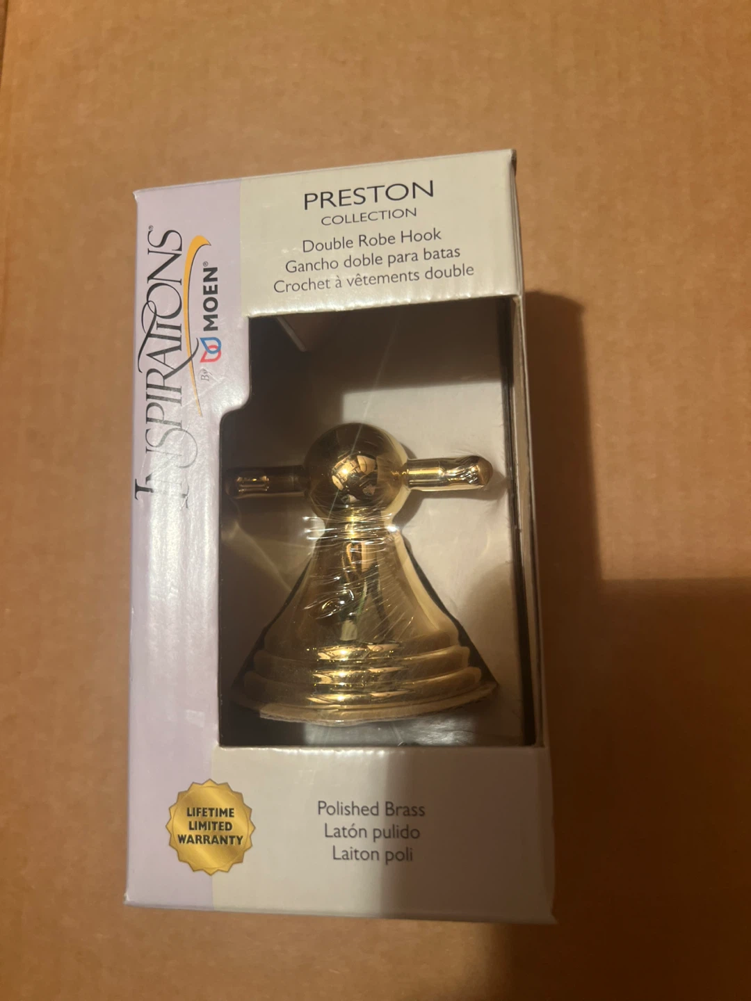 Moen Preston Double Robe Hook