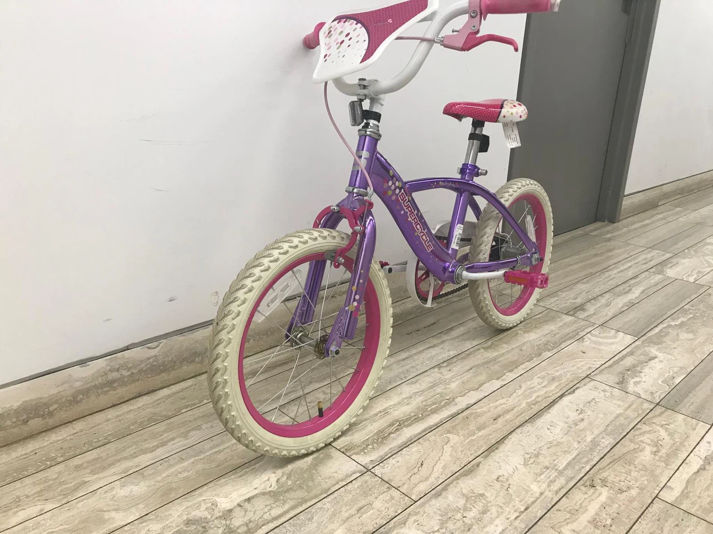 Girls' Bike - Purple & Pink