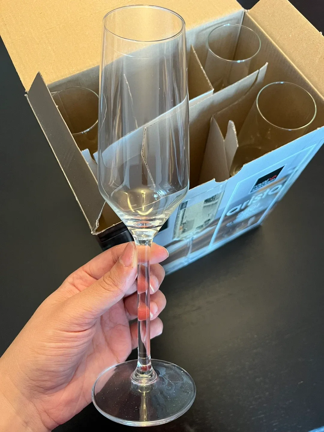 Moving Sale! New Champagne Glasses thumbnail