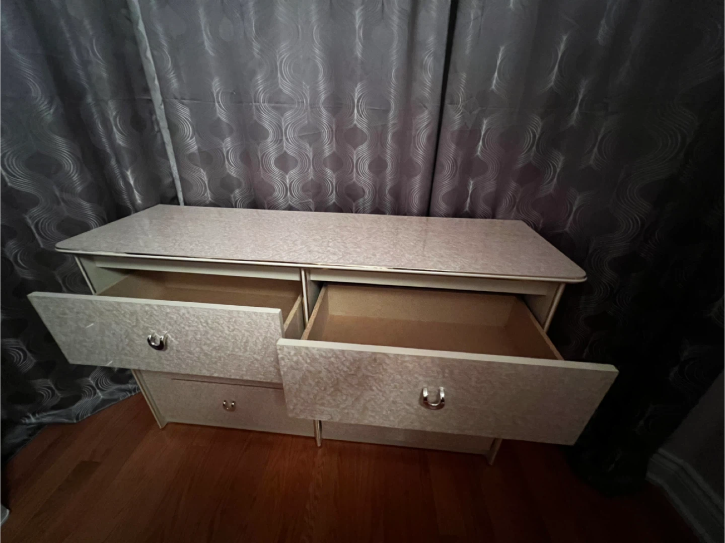 Beige Six Drawer dresser - photo 2