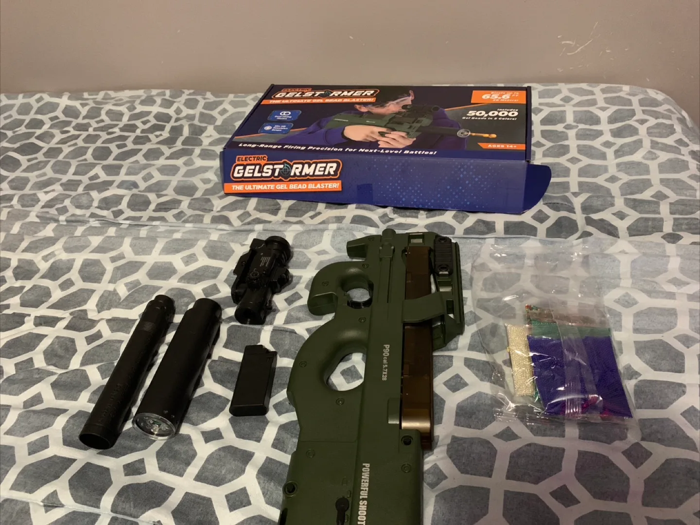 Electric Gel Blaster P90 image indicator(4)