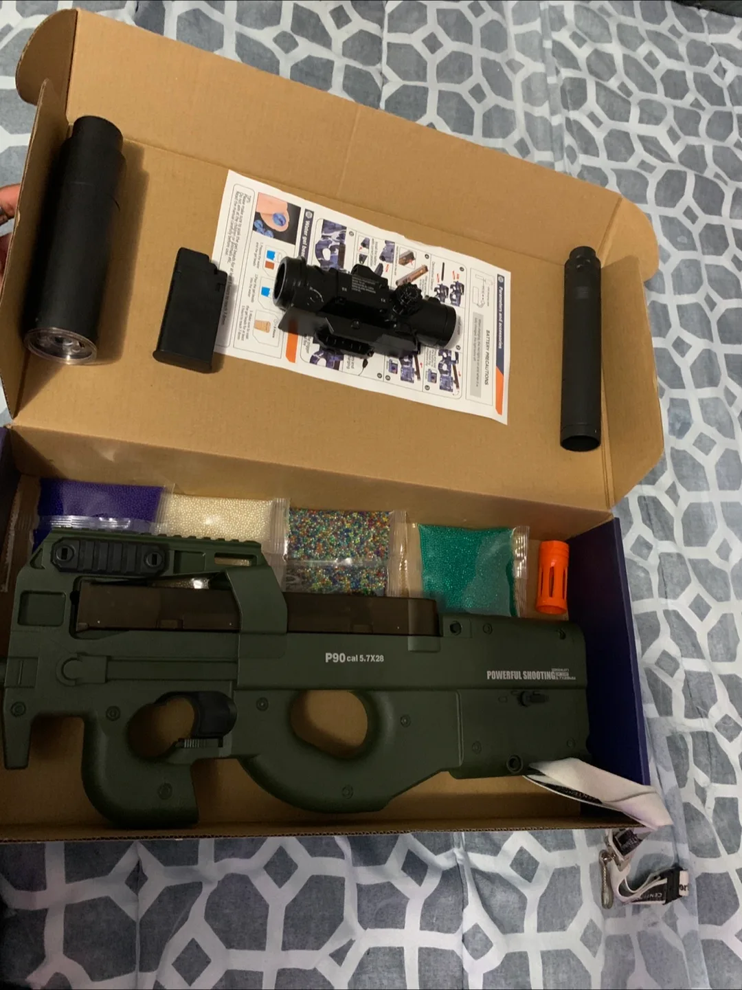 Electric Gel Blaster P90 image indicator(9)