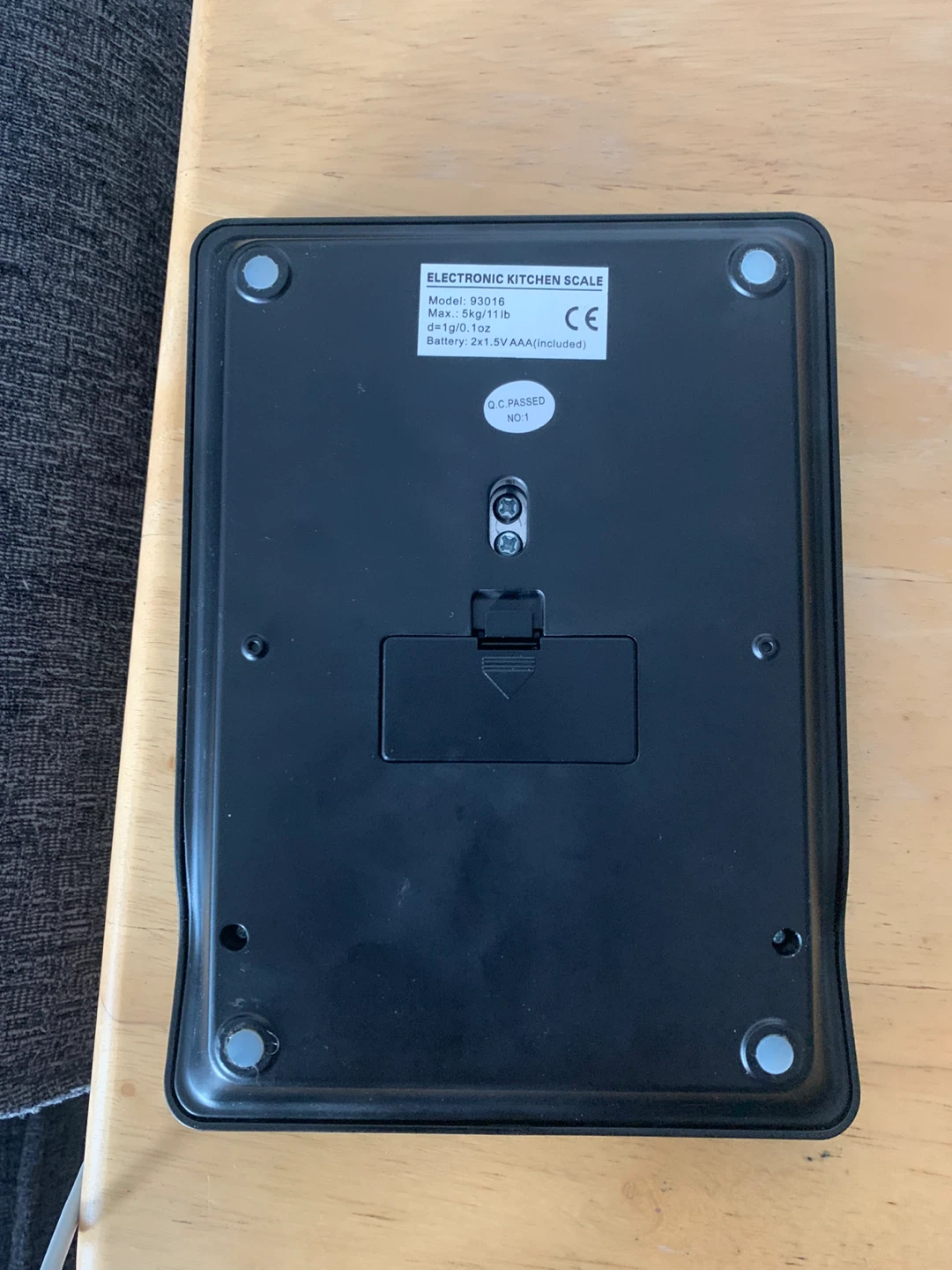 Starfrit Electronic Kitchen Scale - Model 93016 - photo 2
