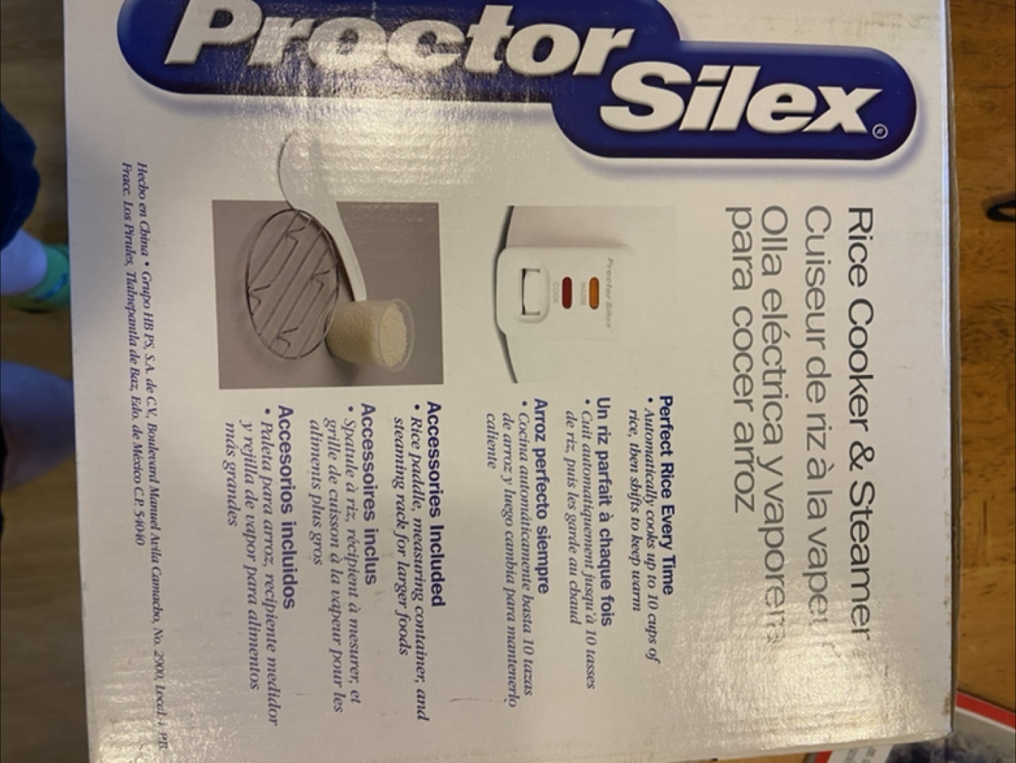 Proctor Silex Rice Cooker & Steamer - New in Box - photo 2