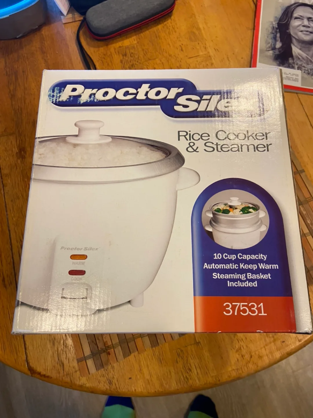 Proctor Silex Rice Cooker & Steamer - New in Box thumbnail