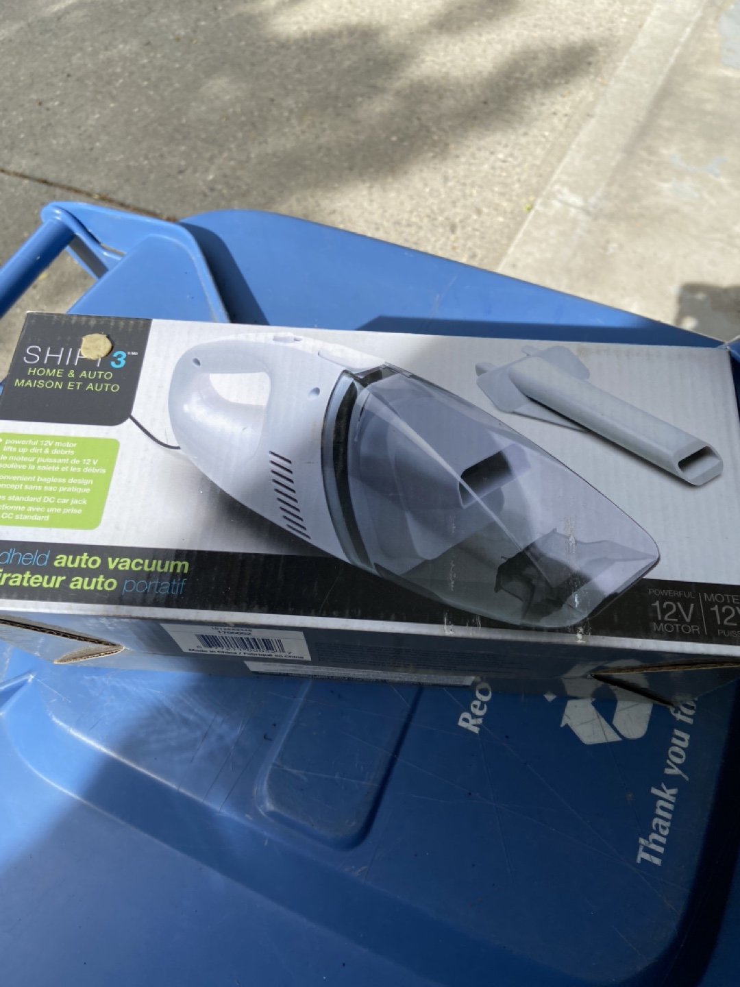 Shift3 Handheld Auto Vacuum Never Used