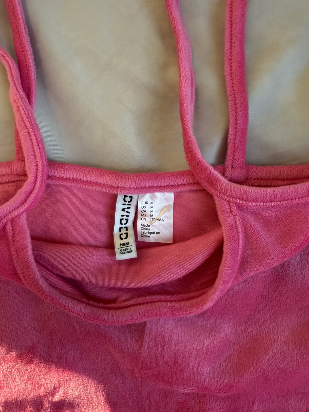 H&M Divided Pink Crop Top - Size M - photo 2