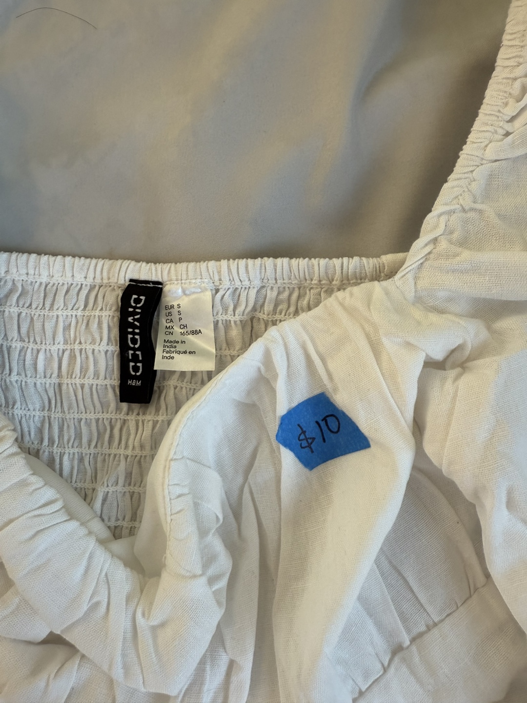 H&M Divided White Dress - Size S - photo 2