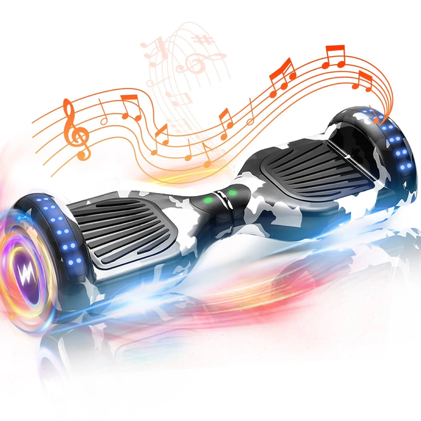 WEELMOTION 6.5" Graffitti Hoverboard w Shining Terrain Wheels thumbnail
