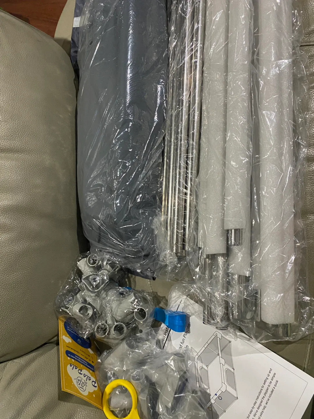 Grey Baby Playpen - Extra Large 71x59 image indicator(5)