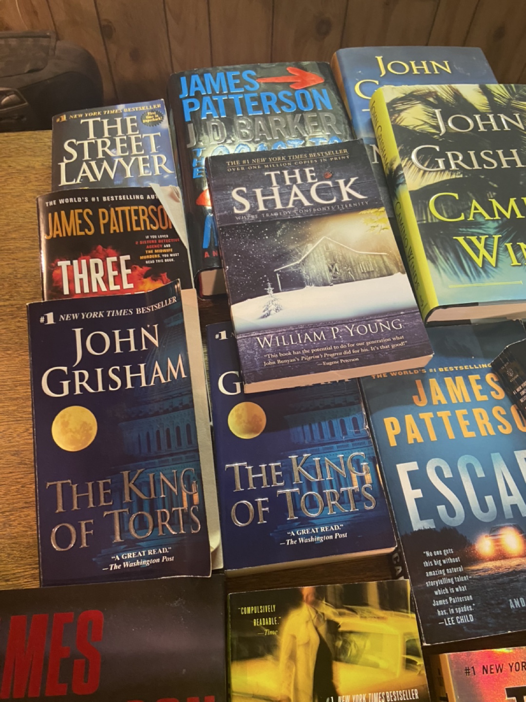 Assorted Books: John Grisham & James Patterson - photo 4