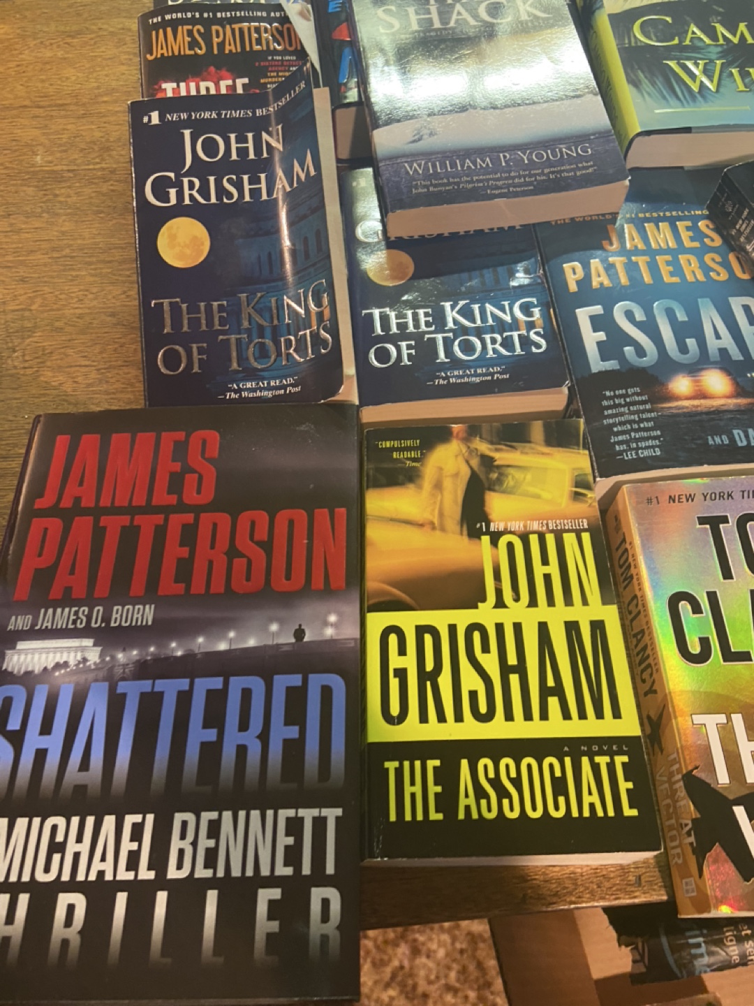 Assorted Books: John Grisham & James Patterson - photo 5