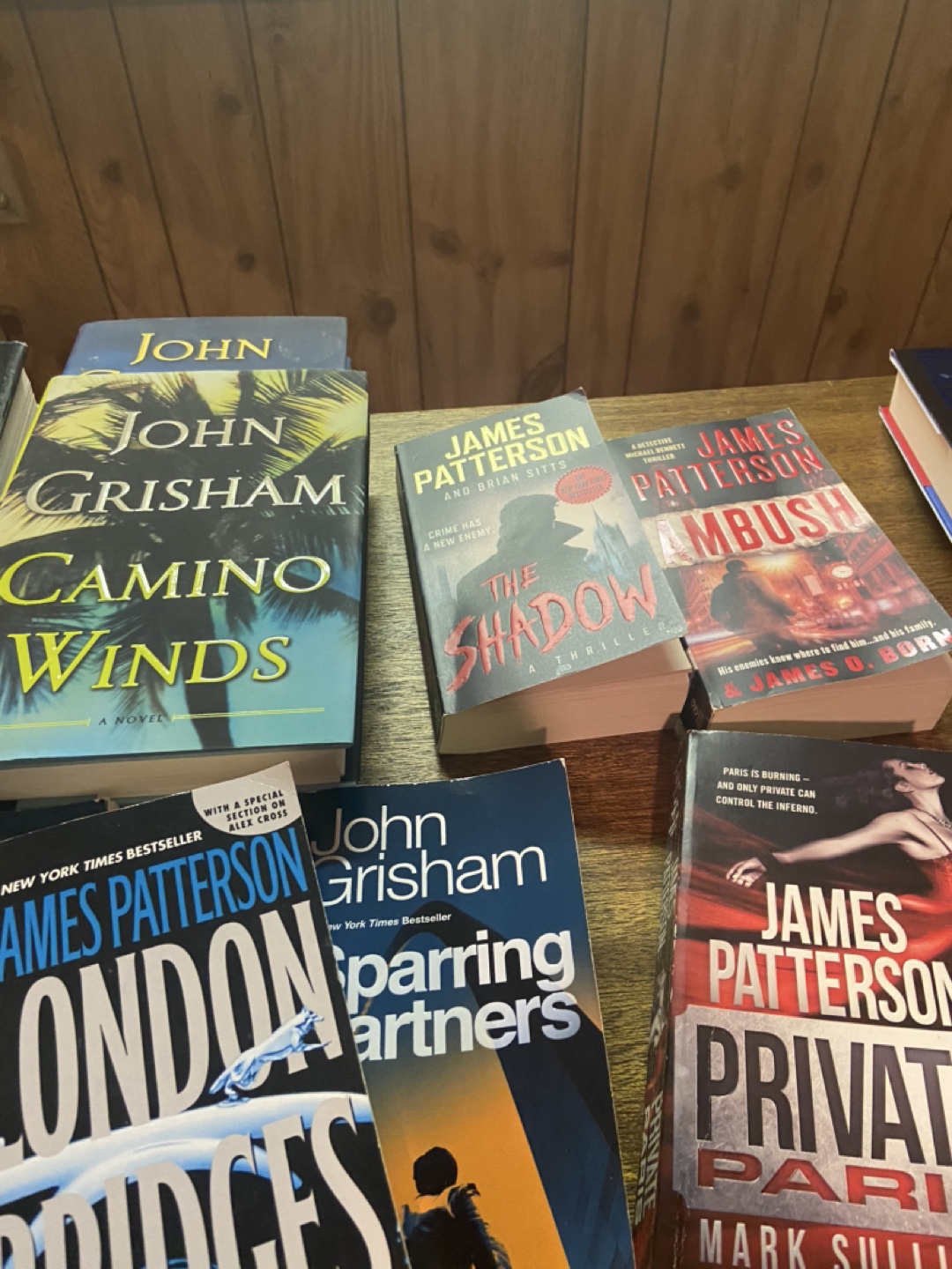 Assorted Books: John Grisham & James Patterson - photo 3