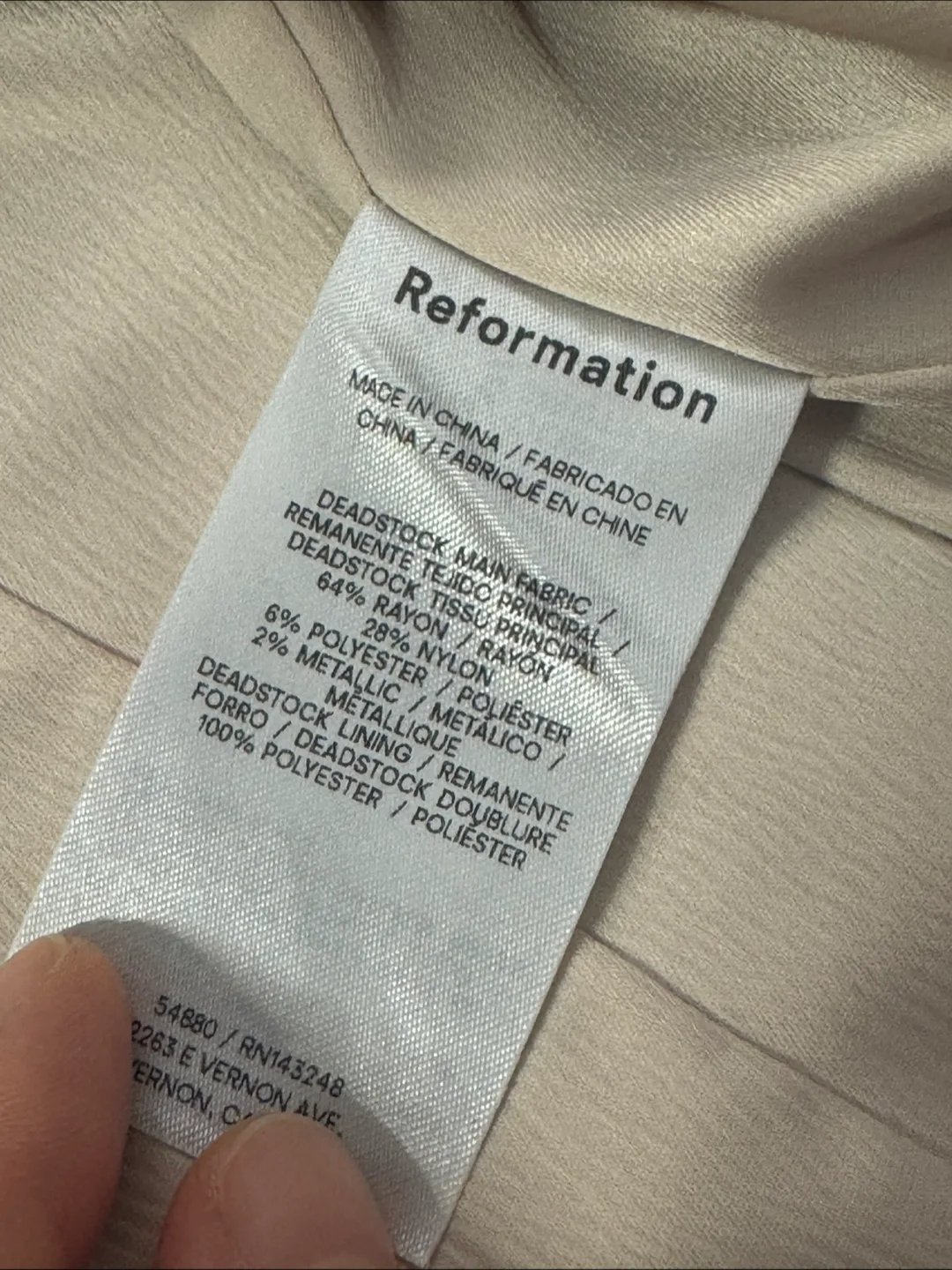 Reformation Size 4 Tie-Front Top image indicator(6)